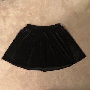 Urban Outfitters velvet skirt